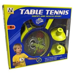 Bordtennissæt med net