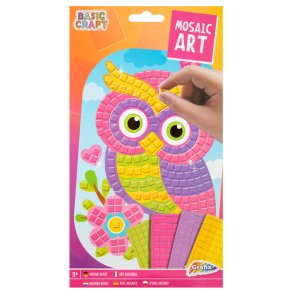 Mosaik kunst - Ugle