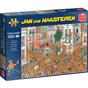 Jan Van Haasteren Celebrate the inauguration - 1000 brikker