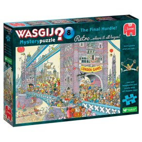 Wasgij Retro mystery nr. 8: 1000 brikker - The final hurdle!