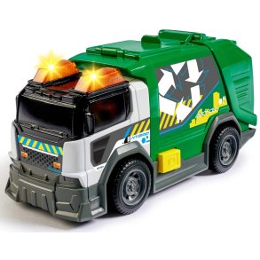 Dickie Toys skraldebil med lyd og lys