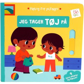 Børnebog - Jeg tager tøj på
