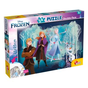 Disney dobbeltsidet puslespil med Frozen