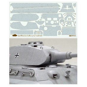 Tamiya K.Tiger Porsche Zim Sheet - Tilbehør