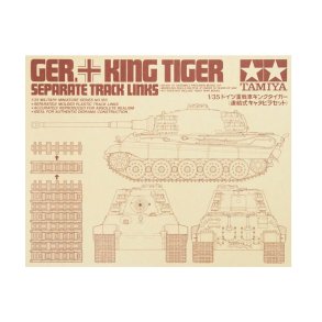 Tamiya Proff. bæltesæt til King Tiger - Tilbehør