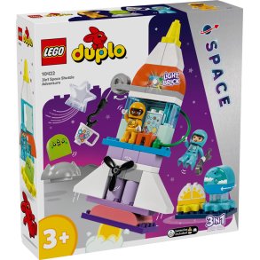 LEGO Duplo 10422 - 3-i-1-eventyr med rumfærge