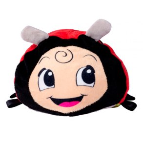Mariehøne 2 i 1 knitre bamse fra ABC