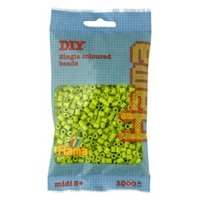 Hama midi perler 207-104 1000 stk. lime