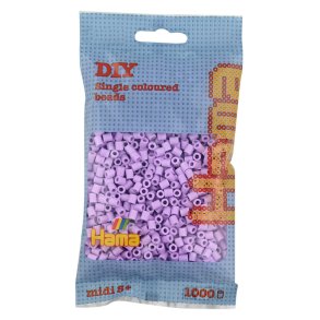 Hama midi perler 207-96 1000 stk. Pastel lilla