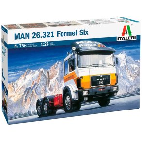 Italeri MAN 23.321 Formel Six lastbil - 1:24