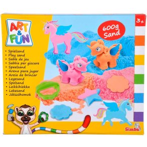 Art & Fun magisk sand med enhjørninge