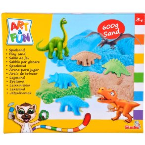  Art & Fun magisk sand med dinosaur