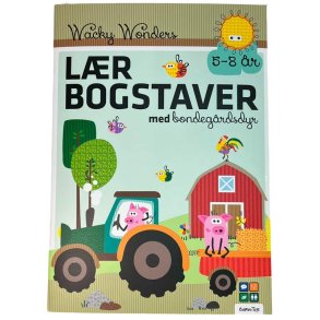 Aktivitetsbog - Lær bogstaver med bondegårdsdyr