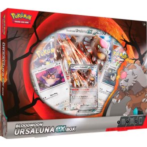 Pokémon Bloodmoon Ursaluna EX box