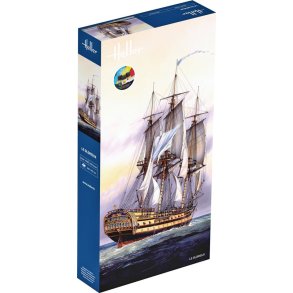 Heller Le Glorieux modelskib start kit - 1:150