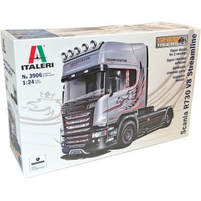 Italeri Scania R730 V8 Streamline "silver griffin" - 1:24