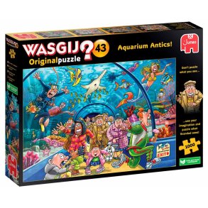Wasgij original nr. 43 1000 brikker - Aquarium Antics