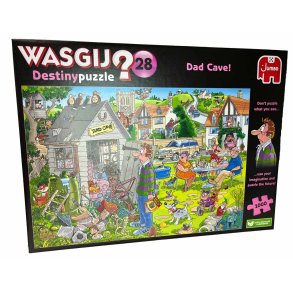 Wasgij Destiny puslespil nr. 28 1000 brikker - Dad Cave