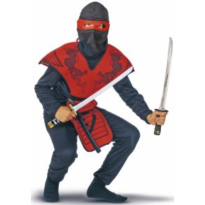Rød ninja str. 120