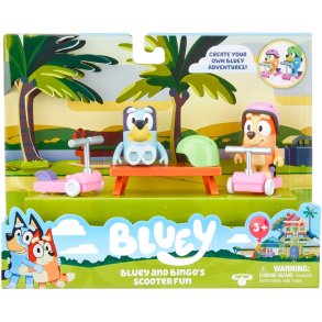 Bluey og Bingo skater fun