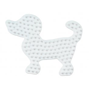 Hama lille hund perleplade