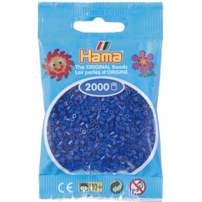 Hama mini perler 501-08 2000 stk. blå