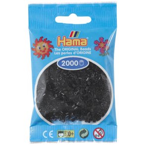 Hama mini perler 501-18 2000 stk. sort