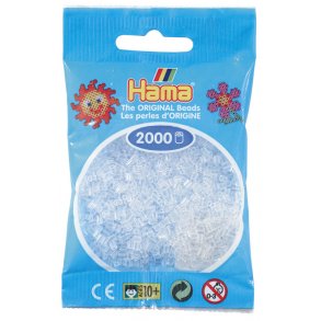 Hama mini perler 501-19 2000 stk. klar