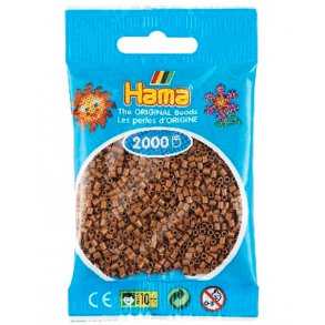 Hama mini perler 501-76 2000 stk. nougat