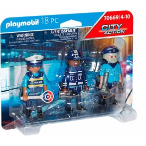 Playmobil figursæt - politi