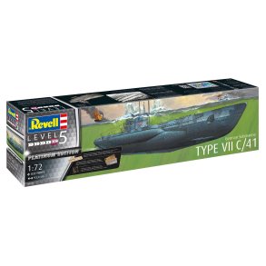 Revell German Submarine Type VII C/41 model ubåd
