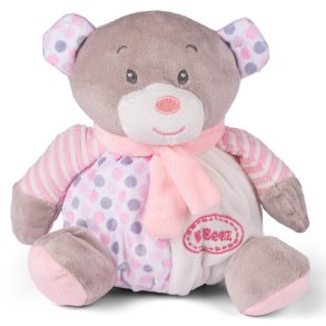 B Beez - Lyserød beanbag bamse