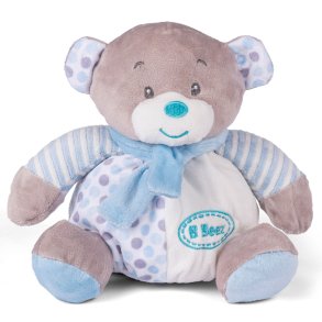 B Beez - Lyseblå beanbag bamse