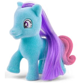 Blå pony