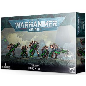Necron Immortals figur pakke